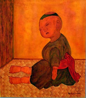 a Hoffmann: Chinadoll  32 x 38 cm