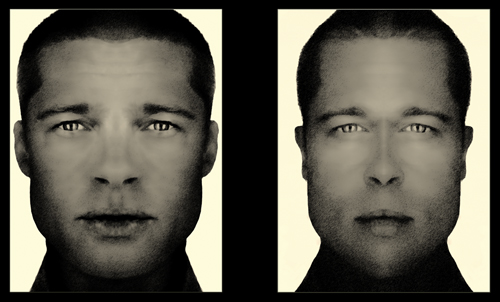 Gerhard Scholz: Pitt Twins,Digitale Datei, Size 30 x 50 cm, 300 dpi