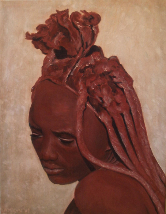 Anne_Marie Gldi: HimbaAcryl auf Leinwand  60x80cm