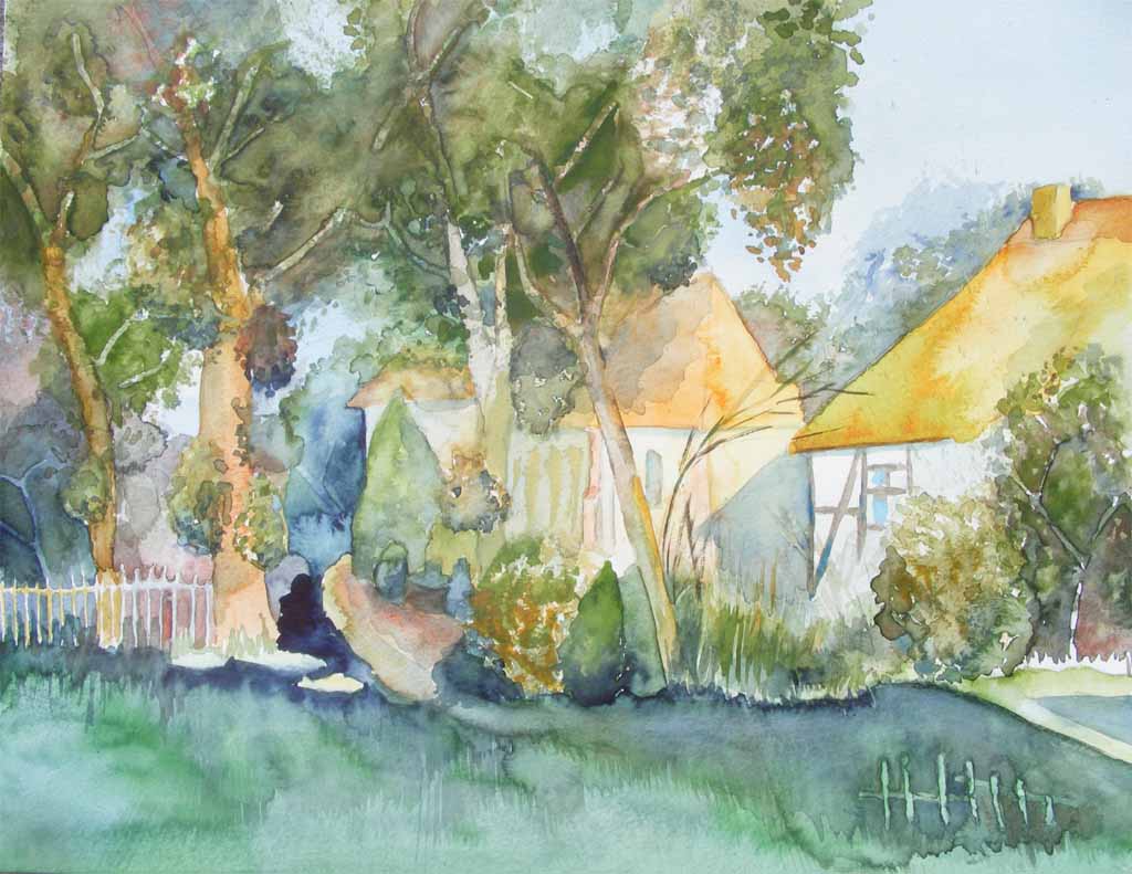 Frank Koebsch: MiddelhagenAquarell