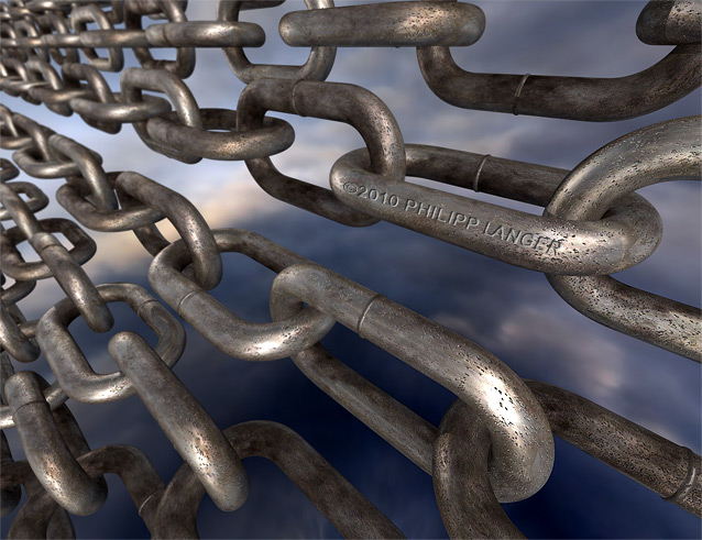 Philipp Langer: Stahlketten / Steel Chains --- CGI: 2010 by Philipp Langer (Berlin/Germany)