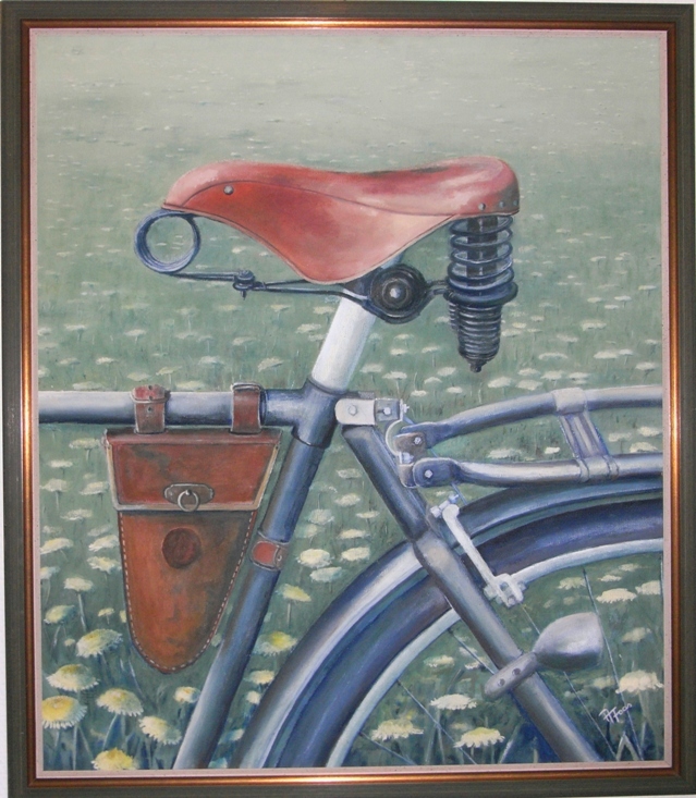 Annerose F_a_a_s: Fahrrad-Tour [70x90cm]