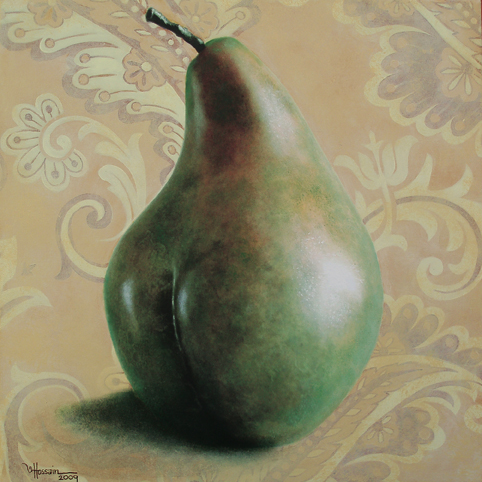 Onil Hossain: EropearAcryl - Mischtechnik auf Leinwand, 50 x 50 cm