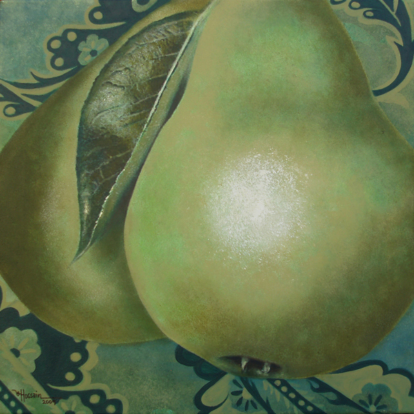 Onil Hossain: Eropear2Acryl - Mischtechnik auf Leinwand, 50 x 50 cm