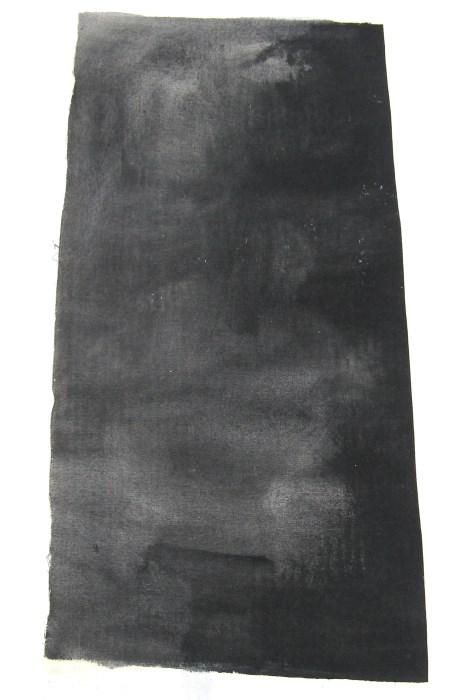  EDITA: NAK 1Acryl-Malerei auf Textilgewebe auf weien Karton montiert. 2009