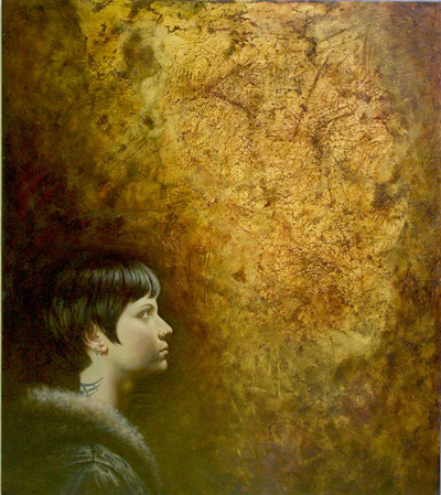 Oleg Bogomolov: Anticipation 2008Mixed media on canvas  88x100cm