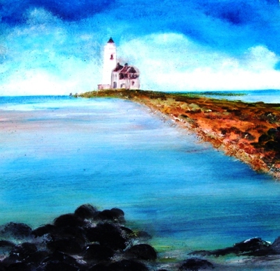 Ans Duin: Lighthouse at Marken