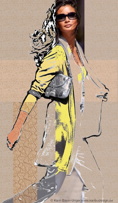 a Bison-Unger: Fashion Illustration