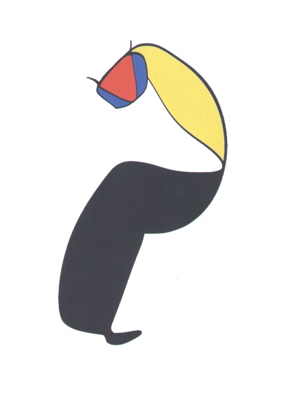 Uwe Holstein: Schwarz-Gelb-SchreckeFarbdruck aus dem Tierbilderbuch auf Zeichenkarton 2010