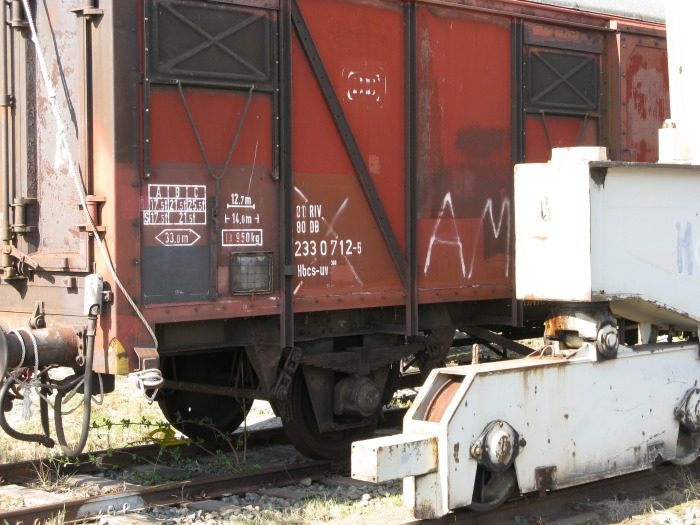 Uwe Holstein: G?terwagen der HafenbahnFotografie aus dem K?nstlerbuch Hafen Hamburg, Elke Rehder Presse, 2011