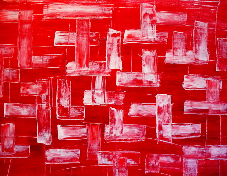Elmar Goeke: LabyrinthAcryl auf Leinwand, 60 cm x 80 cm