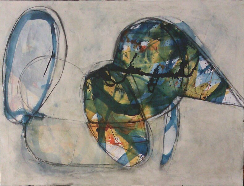 Dolores Doberauer: VogelfreiAcryl on Canvas/ 60x80 cm