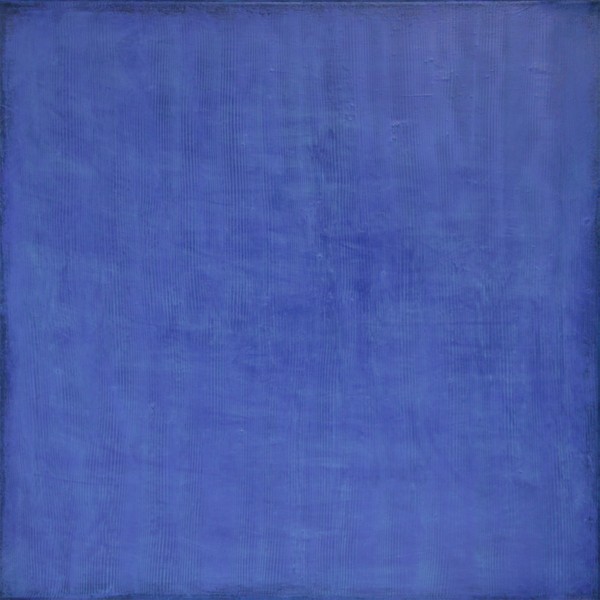Christine Lw: Blau 3-12?l/lW. 60 x 60 cm