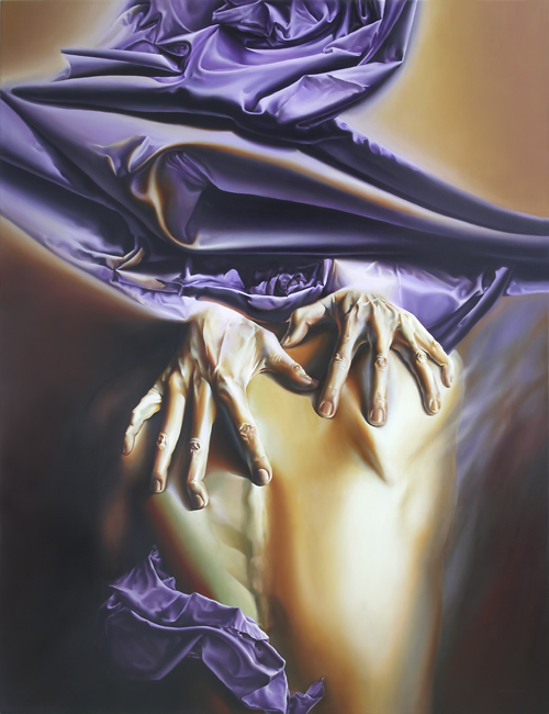 Victor Hagea: Der Auserwaehlte130 x 100 cm, 2001, Oel auf Leinwand