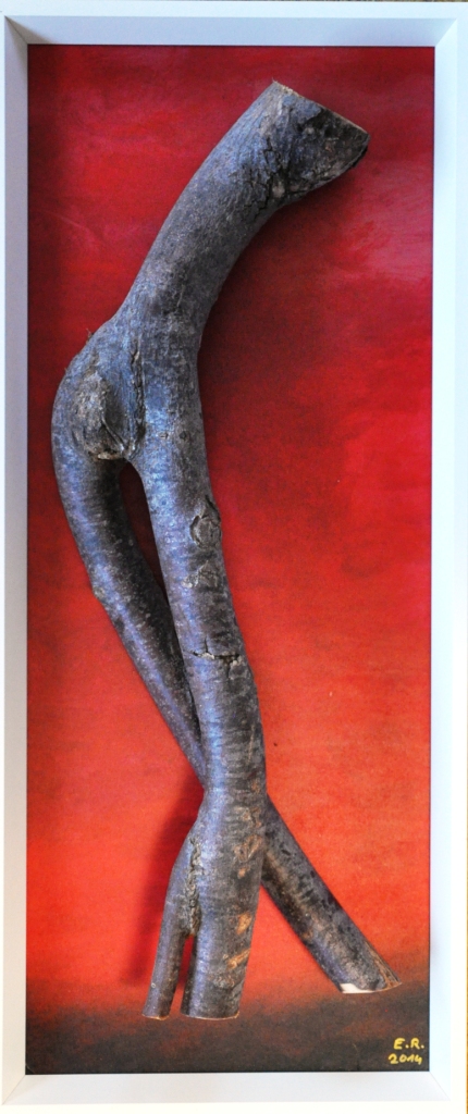 Reinhard Eckerstorfer: Rote Phantasie69 x 29 cm
