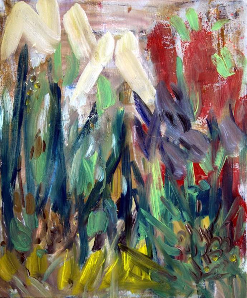 Petra Thalermaier: o.T. - Oel / Leinwand 40x60