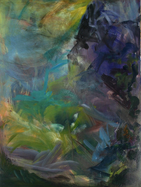 Petra Thalermaier: o.T. - Acryl / Dispersion / Leinwand 200x120 VERKAUFT
