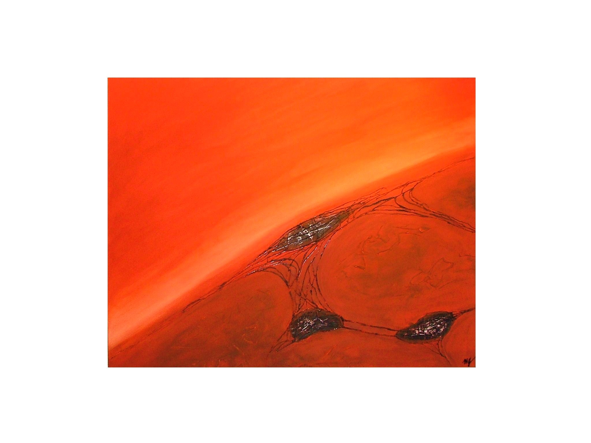 Michael Giangrande: Connection (2008)Acrylic colour on canvas 80x100cm