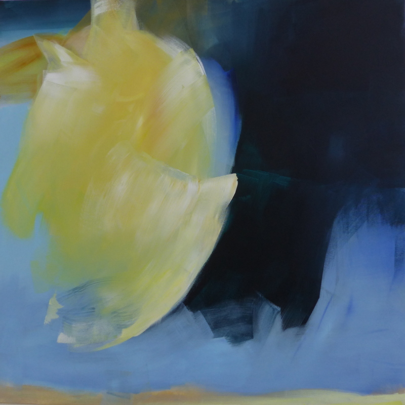 Ursula Adrian-Riess: o.T.Acryl auf Leinwand, 2014, 120 x 100 cm