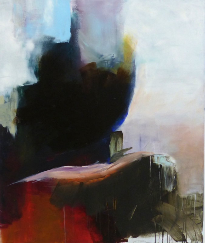 Ursula Adrian-Riess: o.T.Acryl auf Leinwand, 2014, 125 x 105 cm